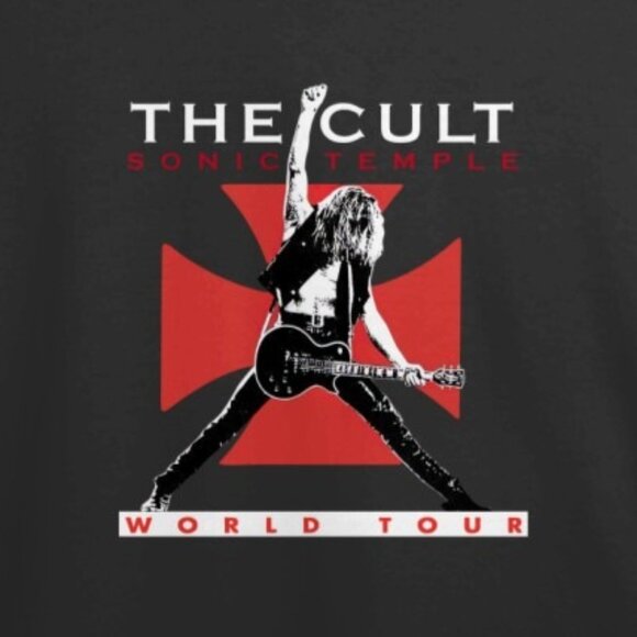 The Cult Sonic Temple 1989 World Tour T-Shirt Rock Music Graphic Fan Concert 79 - Picture 2 of 6